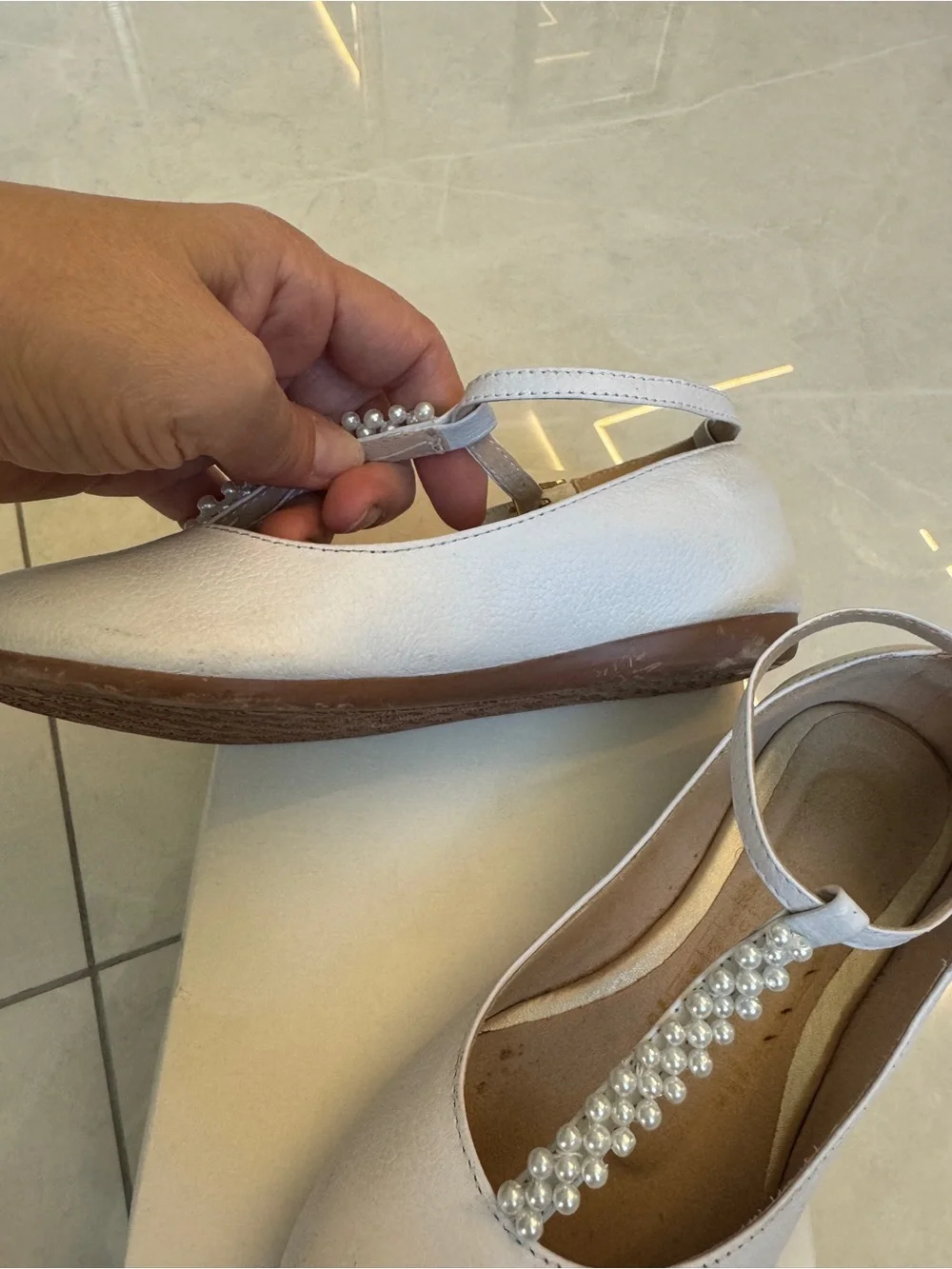 Beatriz Rueda Girl’s T-strap Mary Jane shoes
